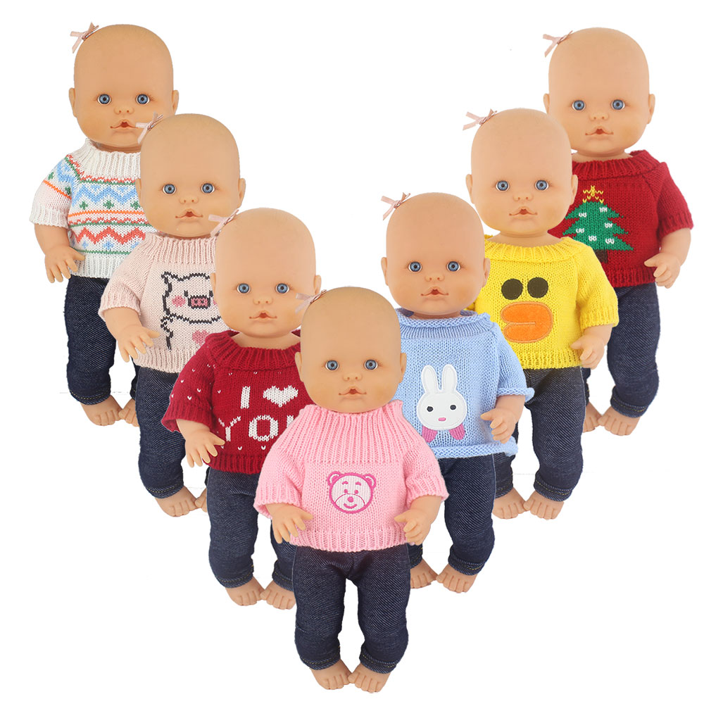 Baby Clothing Dividers - Suéter de muñeca de moda, ropa
