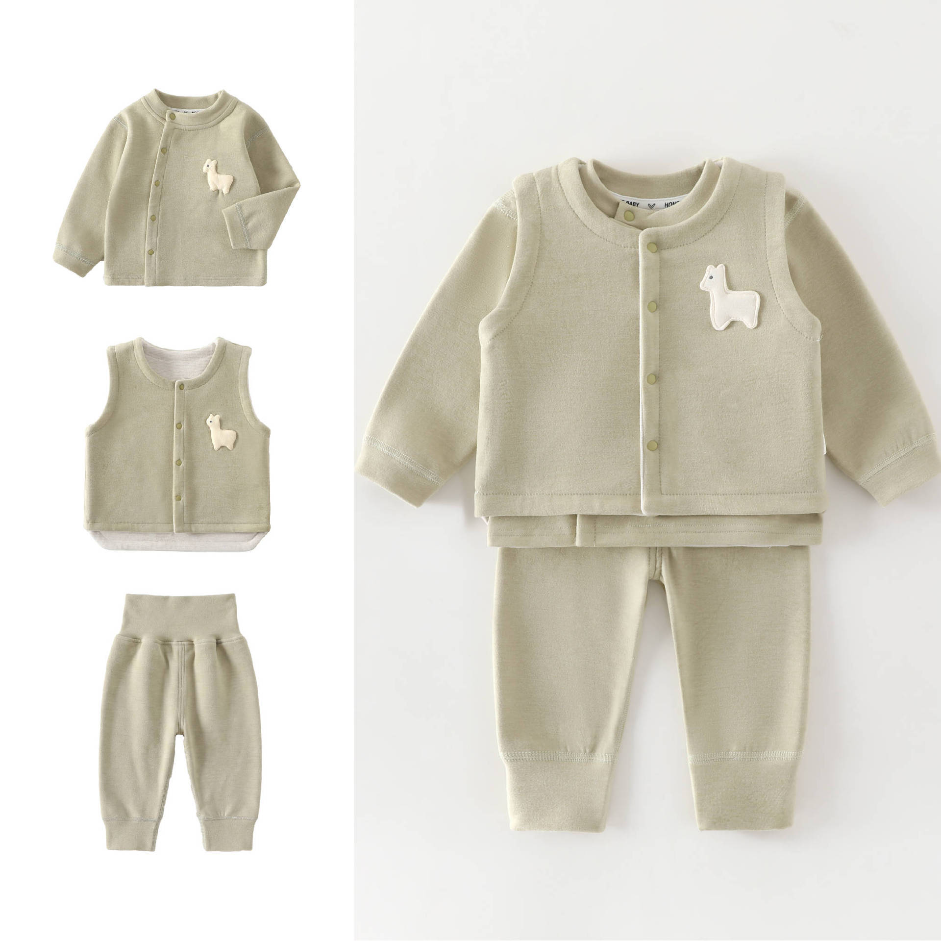 Baby Clothing High Quality - Conjunto de 3 piezas para bebés