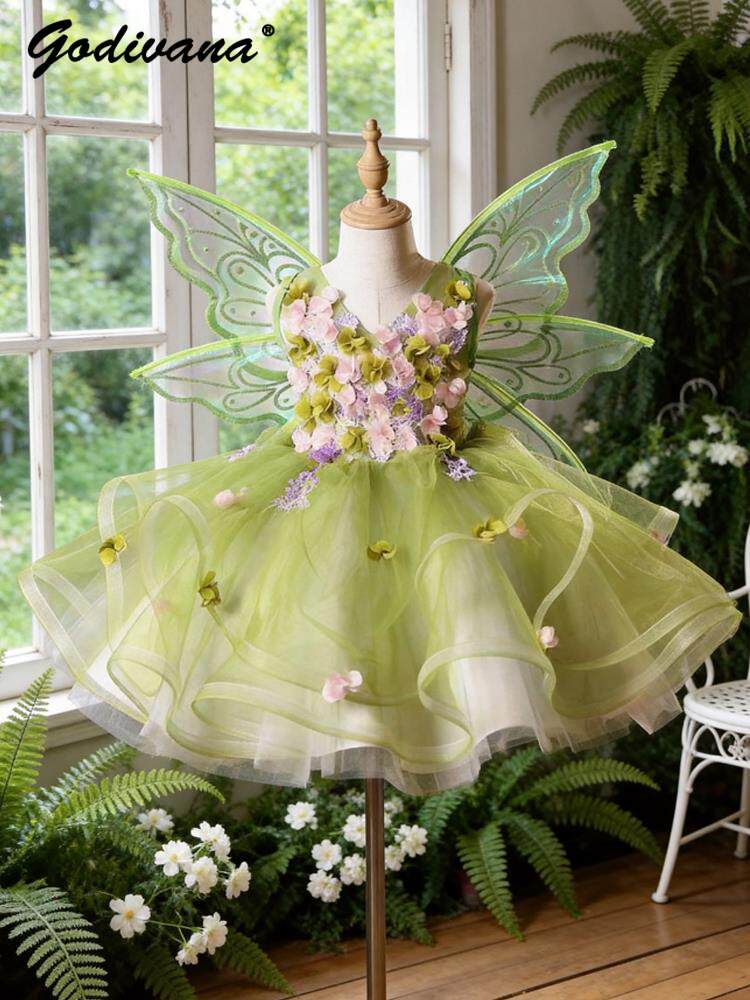 Vestido de Princesa con Alas d - Baby Clothing Dresser reseña y precio